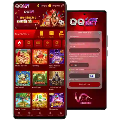 Tải App QQBET – Nơi Giải Trí Trực Tuyến Đỉnh Cao Cho Mọi Người Chơi QQBET tự hào là một trong những nền tảng cá cược trực tuyến hàng đầu tại Việt Nam, mang đến trải nghiệm đỉnh cao trong từng trò chơi. Từ casino trực tuyến, thể thao, đến các trò chơi slot hấp dẫn – tất cả đều được tích hợp trong một giao diện hiện đại, mượt mà và dễ sử dụng. Với bảo mật cao, thanh toán nhanh chóng và dịch vụ hỗ trợ 24/7, QQBET cam kết đem lại cho người chơi môi trường giải trí an toàn và uy tín nhất.